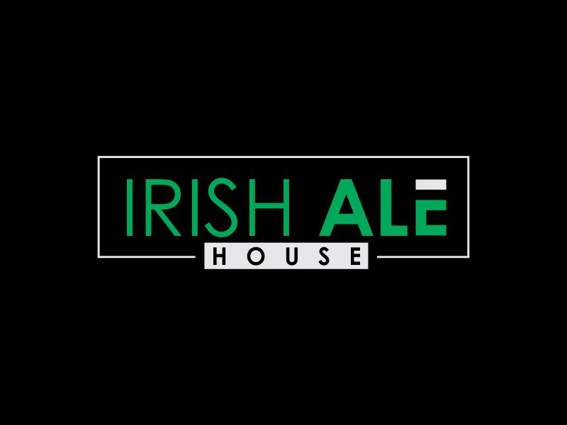 Irish Ale House logo design by giphone