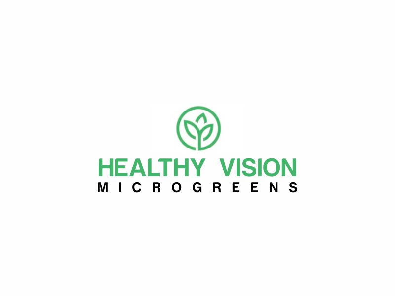 HEALTHY VISION Microgreens logo design by sikas