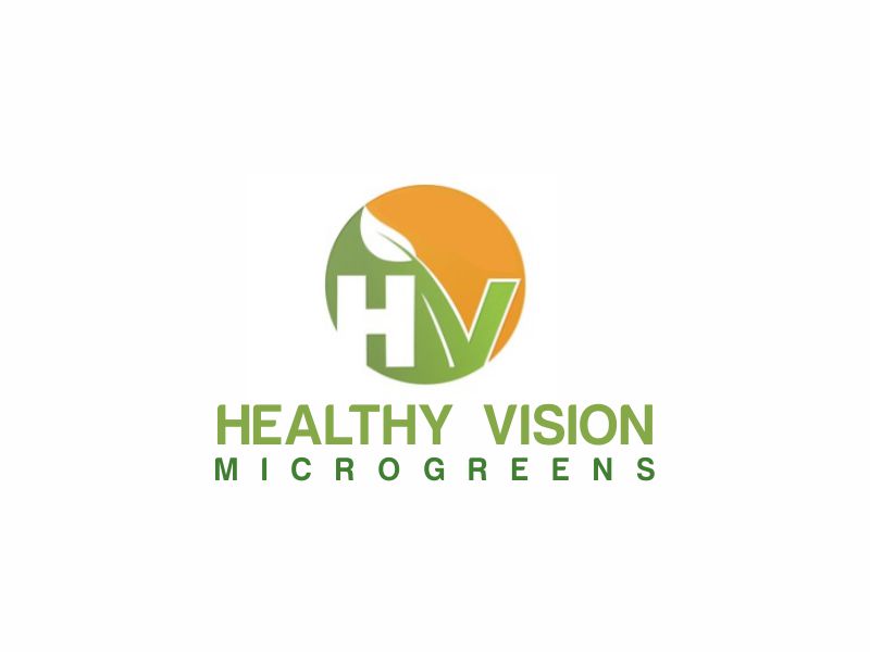 HEALTHY VISION Microgreens logo design by sikas