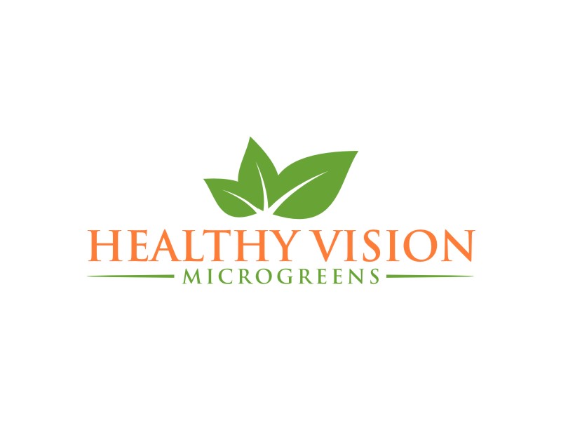 HEALTHY VISION Microgreens logo design by johana