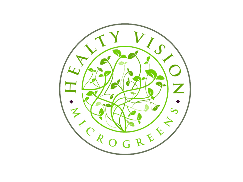HEALTHY VISION Microgreens logo design by senja03