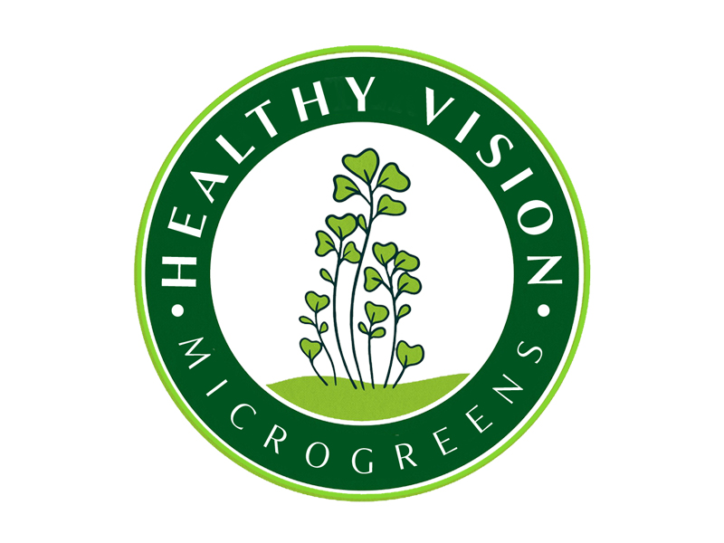 HEALTHY VISION Microgreens logo design by senja03