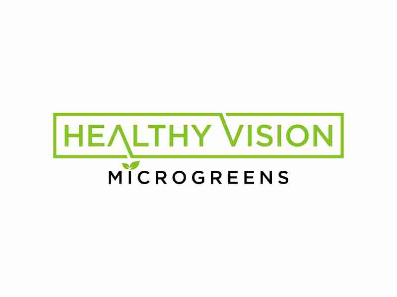 HEALTHY VISION Microgreens logo design by Sheilla