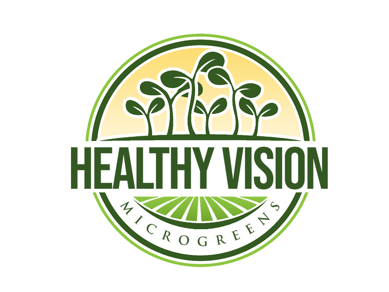 HEALTHY VISION Microgreens logo design by senja03