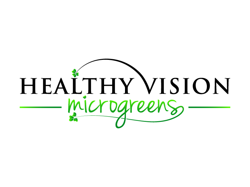 HEALTHY VISION Microgreens logo design by mewlana