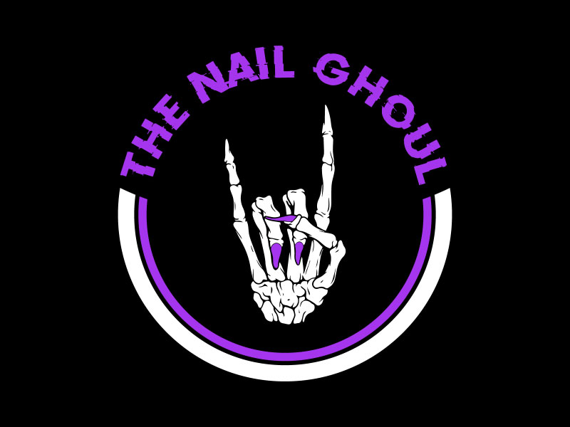 The Nail Ghoul logo design by TMaulanaAssa