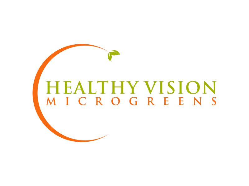 HEALTHY VISION Microgreens logo design by berkah271