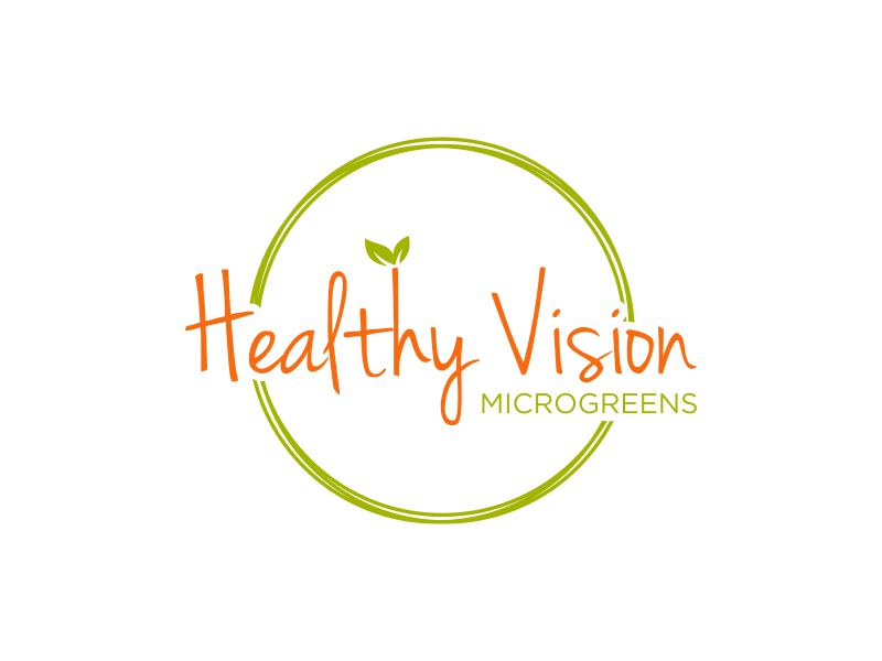 HEALTHY VISION Microgreens logo design by berkah271