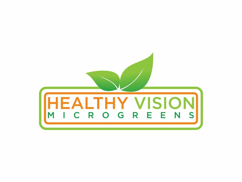 HEALTHY VISION Microgreens logo design by kevlogo