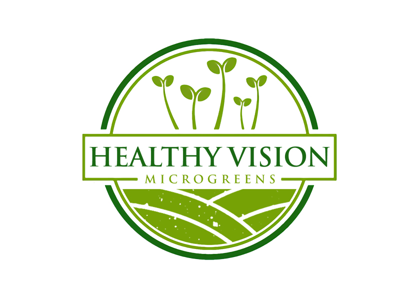 HEALTHY VISION Microgreens logo design by senja03