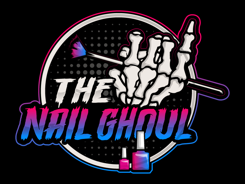 The Nail Ghoul logo design by Suvendu