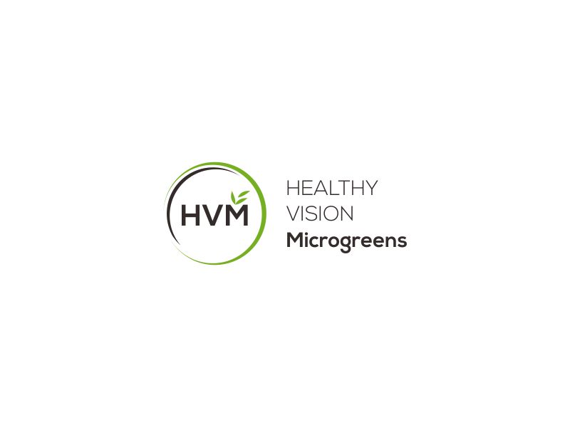HEALTHY VISION Microgreens logo design by paseo