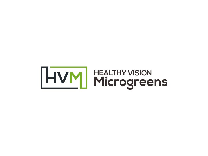 HEALTHY VISION Microgreens logo design by paseo