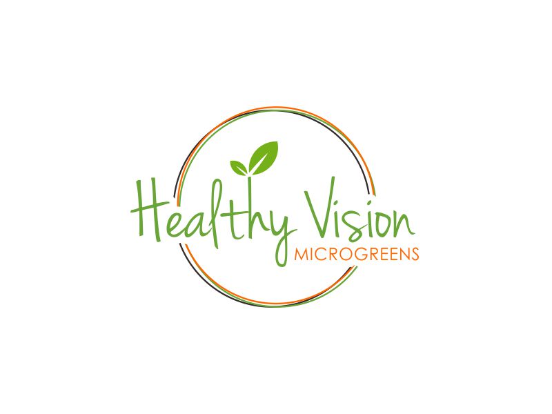 HEALTHY VISION Microgreens logo design by bismillah