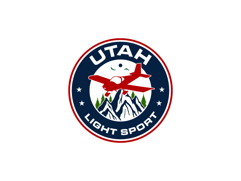 Utah Light Sport logo design by Ultimatum