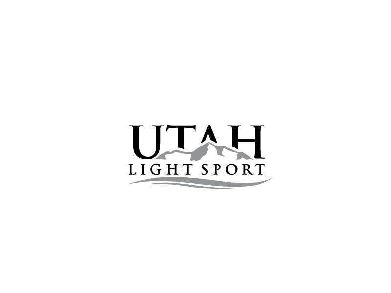 Utah Light Sport logo design by bezalel