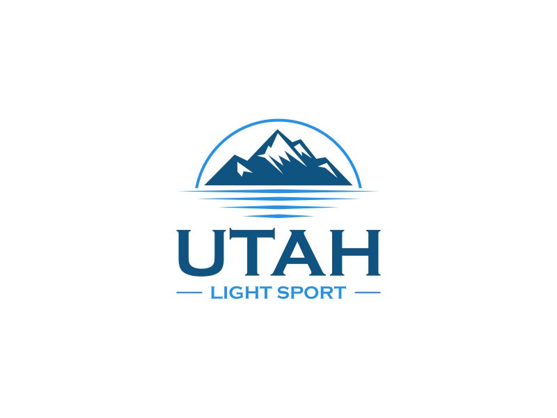 Utah Light Sport logo design by RIANW
