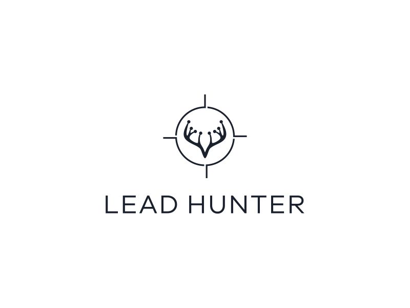 Lead Hunter logo design by violin