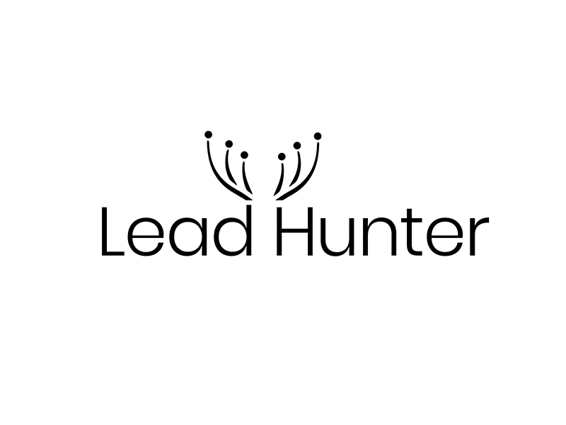 Lead Hunter logo design by Olha