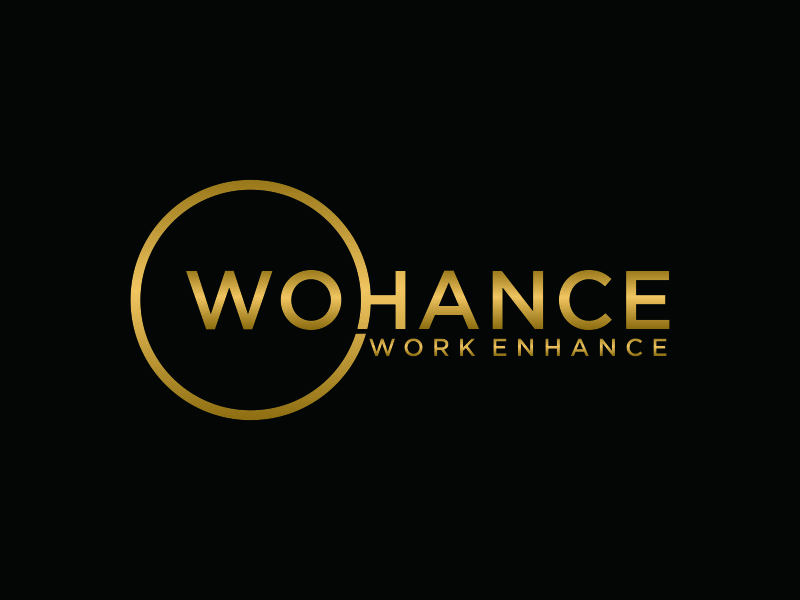Wohance logo design by ozenkgraphic