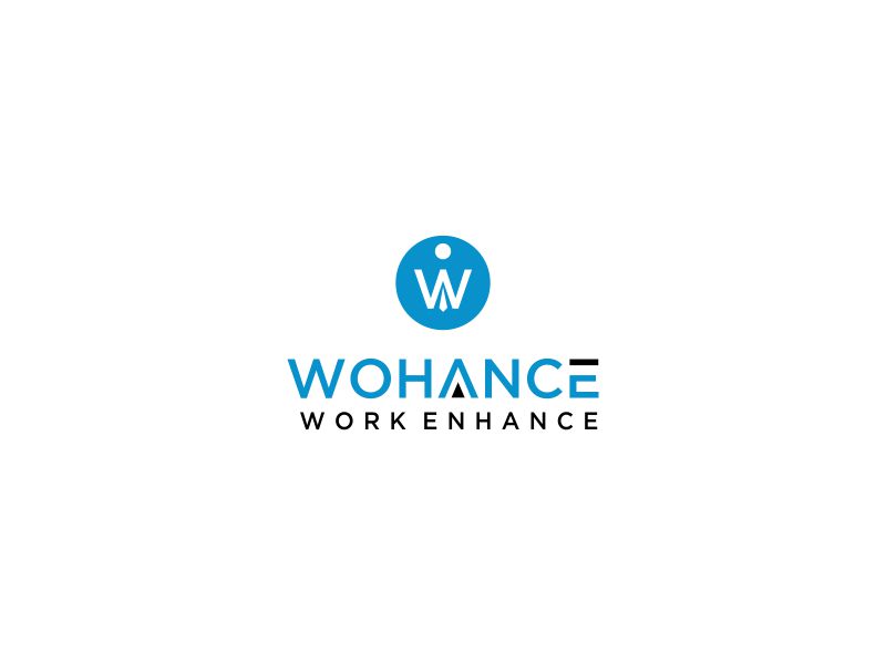 Wohance logo design by oke2angconcept