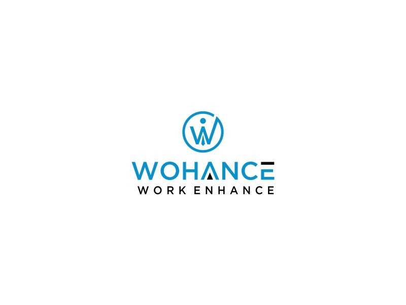 Wohance logo design by oke2angconcept