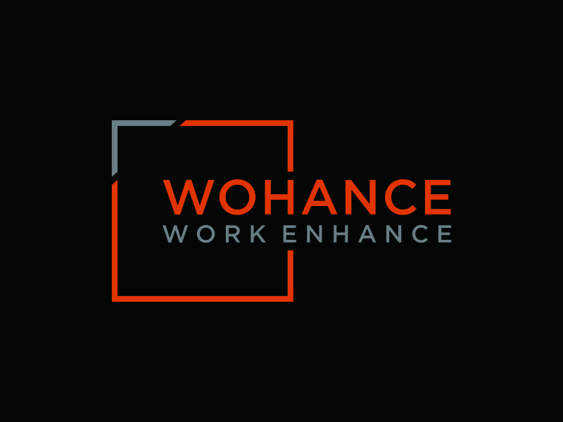 Wohance logo design by ozenkgraphic