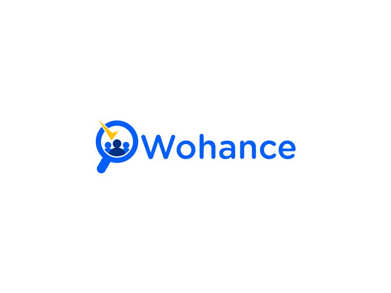 Wohance logo design by banaspati