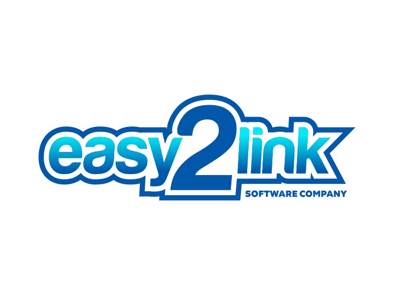 easy2link logo design by perf8symmetry