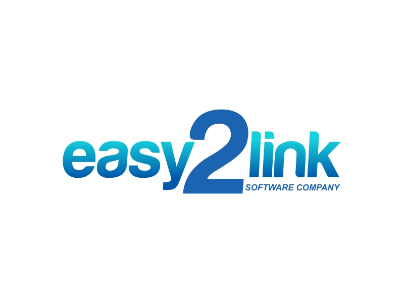 easy2link logo design by perf8symmetry