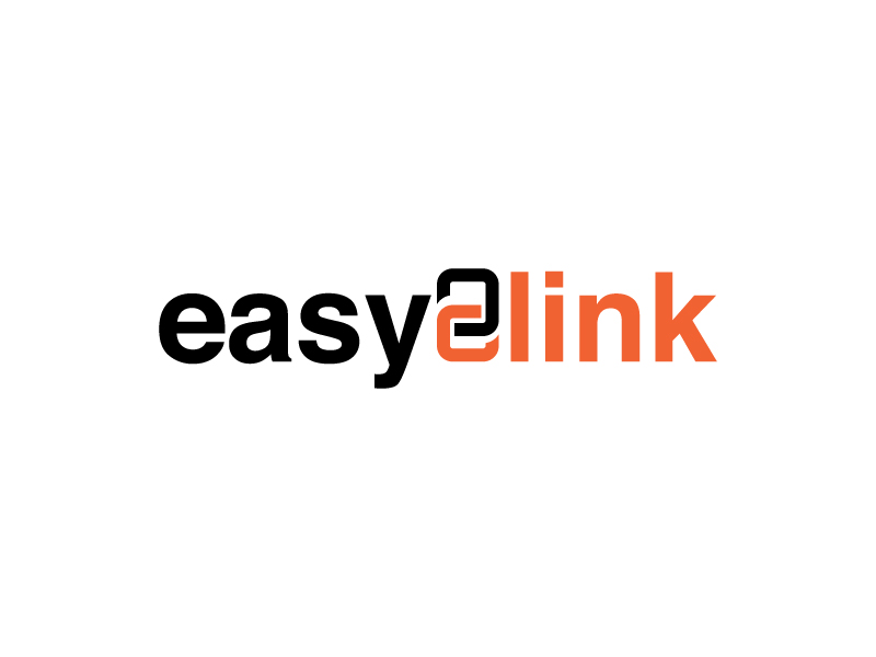 easy2link logo design by DreamCather