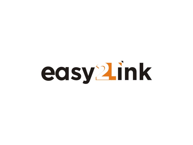 easy2link logo design by cintya