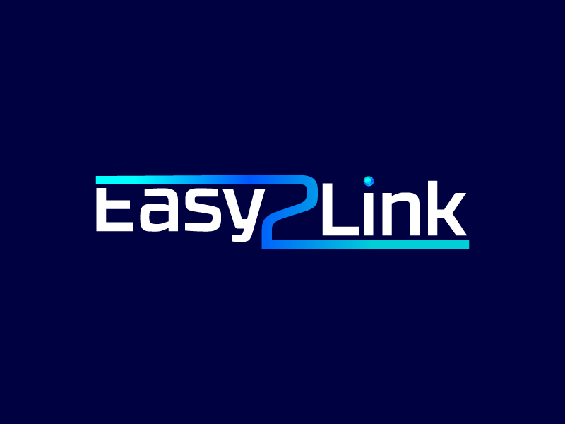 easy2link logo design by Koushik