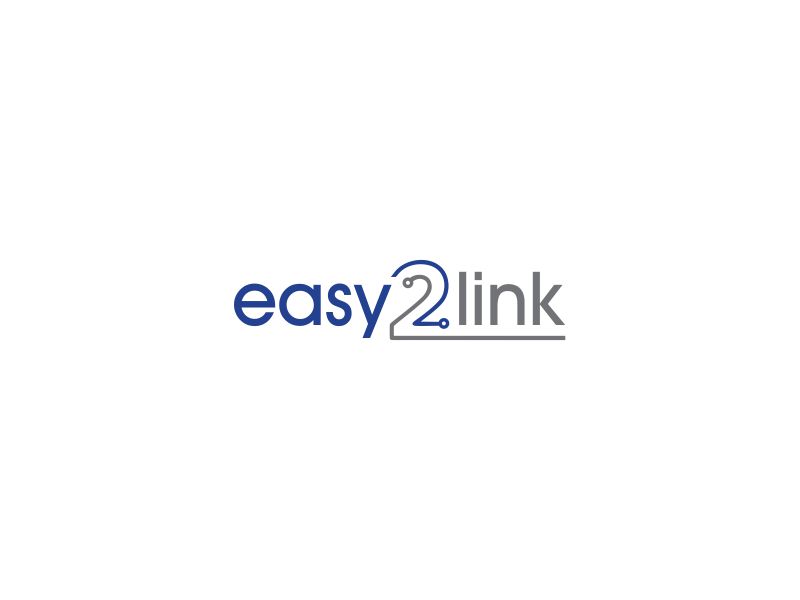 easy2link logo design by oke2angconcept