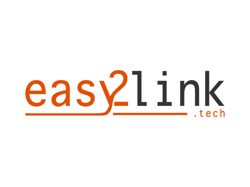 easy2link logo design by pixalrahul