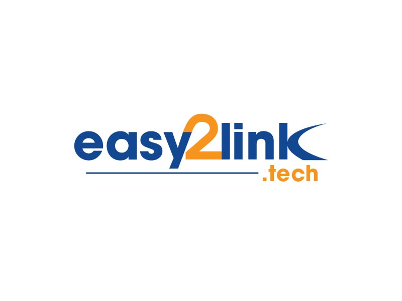 easy2link logo design by usef44