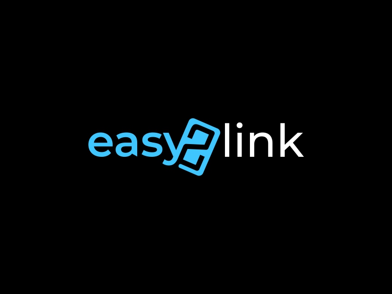 easy2link logo design by thiotadj