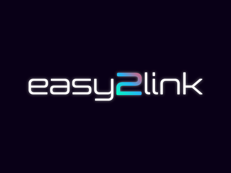 easy2link logo design by Sami Ur Rab