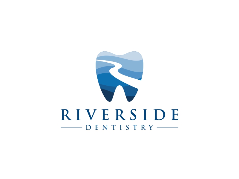 RIVERSIDE DENTISTRY logo design by DiDdzin