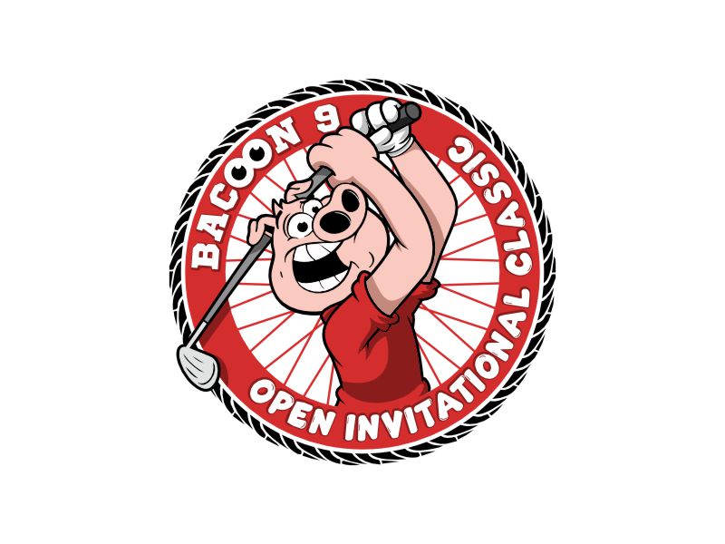 Bacoon 9 Open Invitational Classic logo design by Indra
