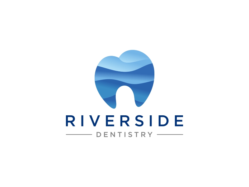 RIVERSIDE DENTISTRY logo design by DuckOn