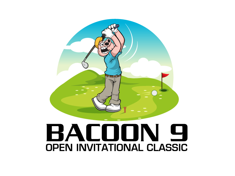 Bacoon 9 Open Invitational Classic logo design by LogoInvent