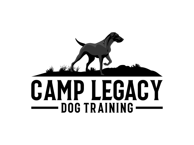 Camp Legacy Dog Training logo design by Kruger