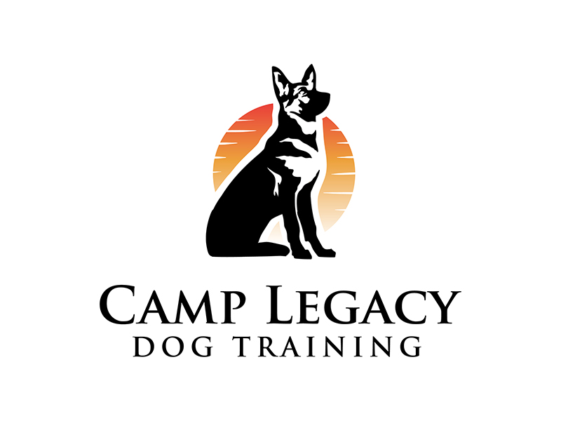 Camp Legacy Dog Training logo design by neonlamp