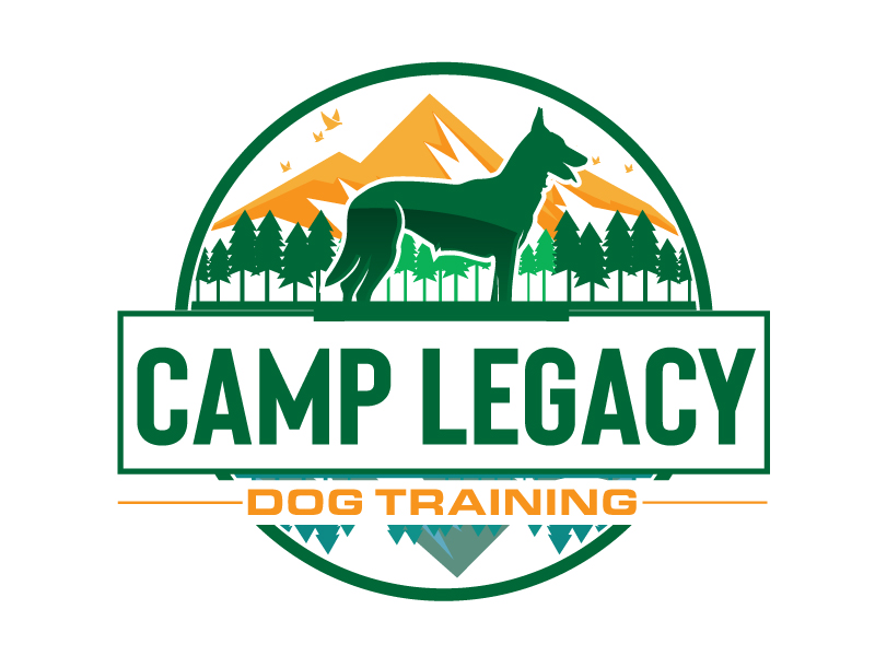Camp Legacy Dog Training logo design by ElonStark