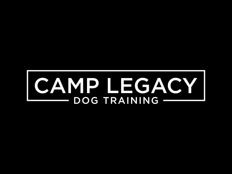 Camp Legacy Dog Training logo design by dewipadi