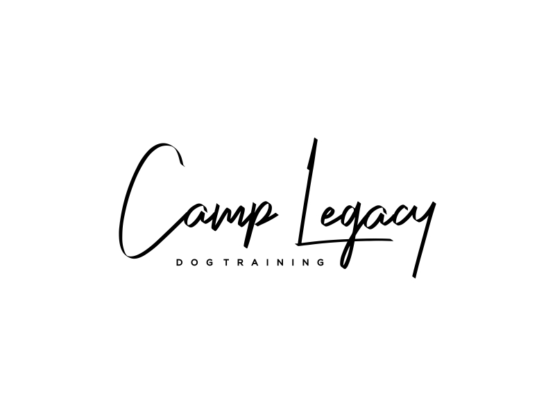 Camp Legacy Dog Training logo design by andayani*