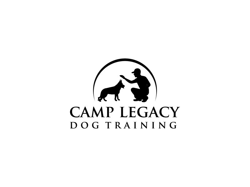 Camp Legacy Dog Training logo design by oke2angconcept