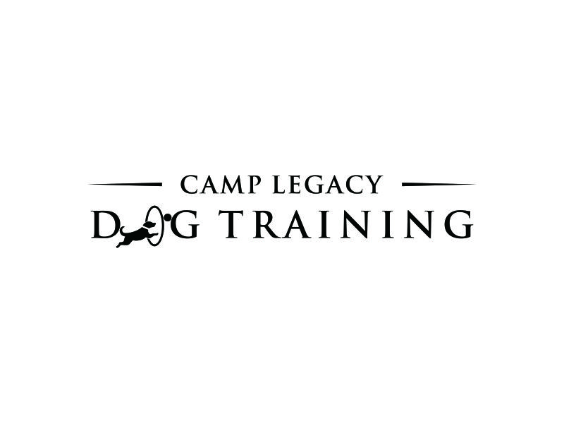 Camp Legacy Dog Training logo design by ozenkgraphic