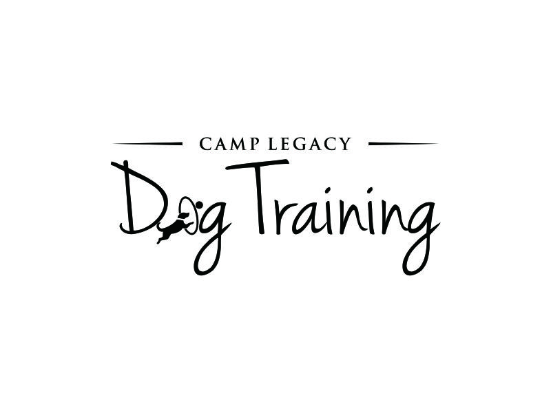 Camp Legacy Dog Training logo design by ozenkgraphic